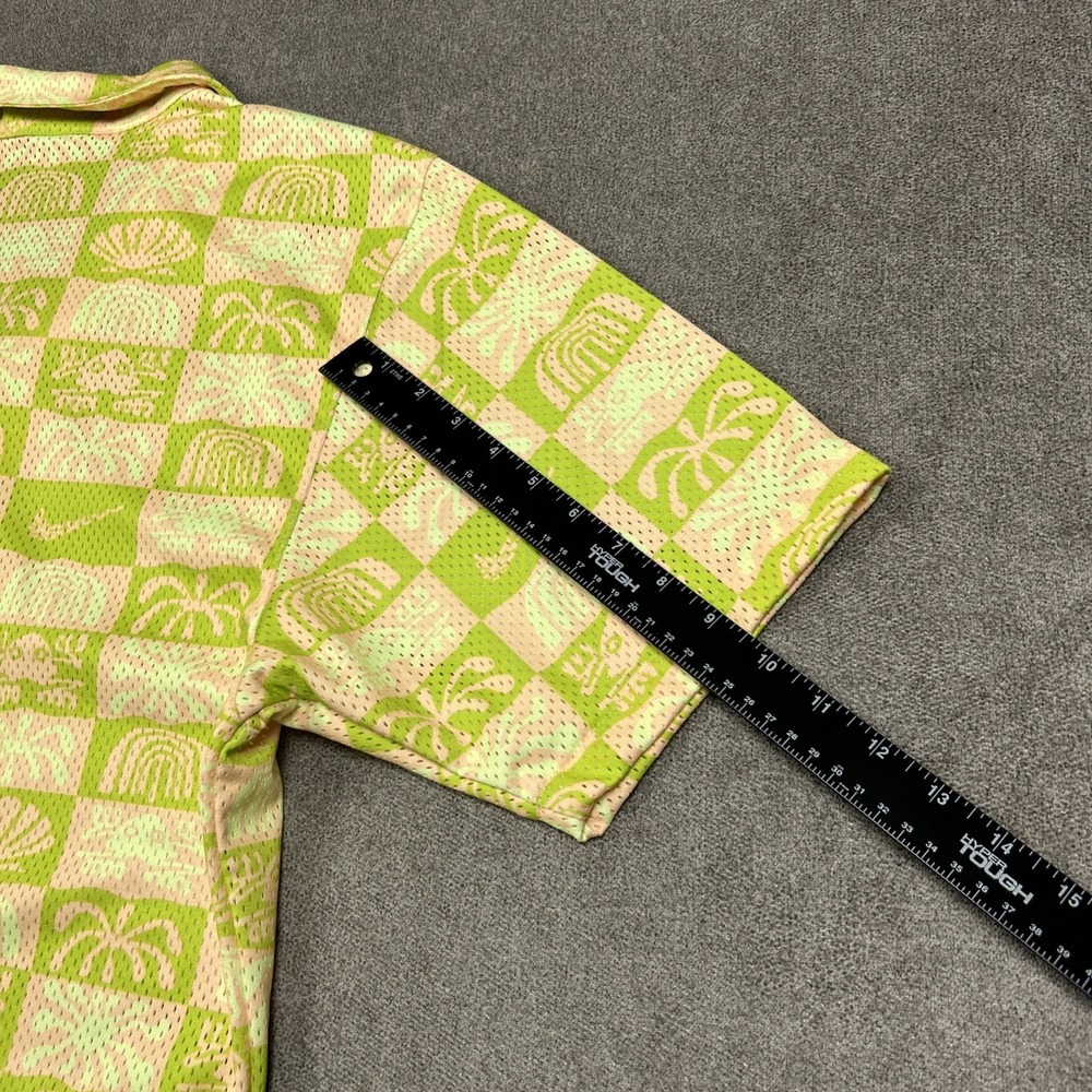 Nike Hawaiian Mesh Spring Break Shirt Mens Size Small Dri-Fit Performance Camp - Picture 10 of 11